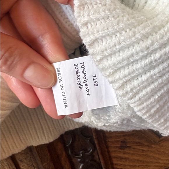 Kirundo Black & Cream Striped Knit Sweater - Picture 7 of 9